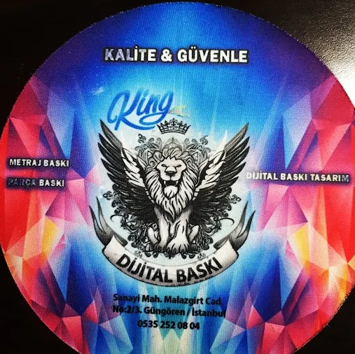 Aslan Logolu Baskılı Mousepad
